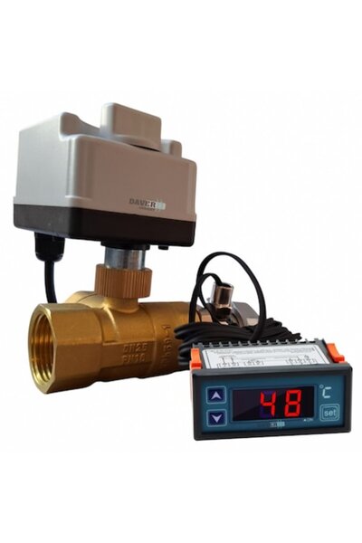 Daver 3-Way Rotary Valve with Servo Motor