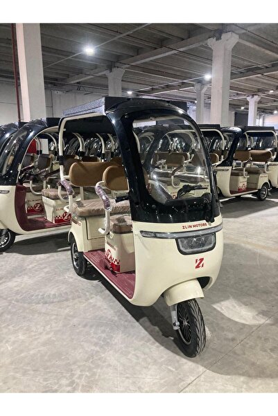 zlin Troya Sun Güneş Panelli 3 Tekerlekli Kapalı Elektrikli Scooter 2025