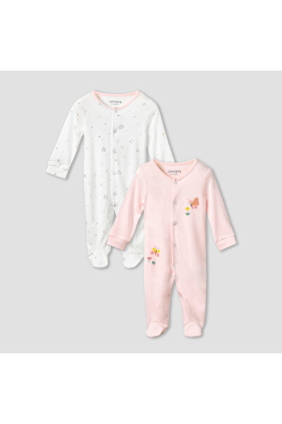 Juniors طقم بيجاما مطبوع بأكمام طويلة - قطعتان