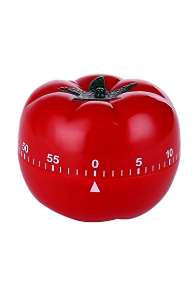 Bukela مؤقت مطبخ ميكانيكي للطماطم من LRZCGB، 60 دقيقة، مؤقت خضراوات كرتوني مع منبه رنين