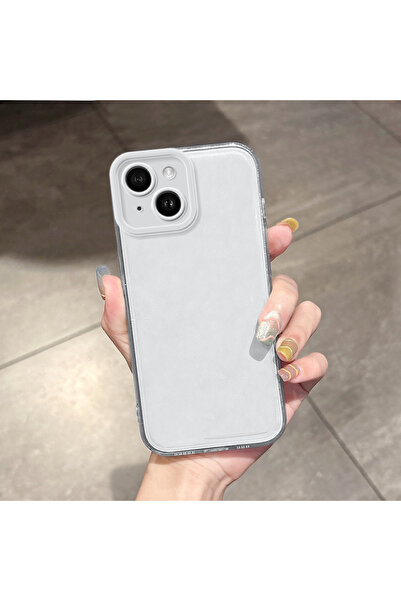 ucuc غطاء متوافق مع آيفون 14 مع حماية للكاميرا، غطاء شفاف فائق النحافة من الس...