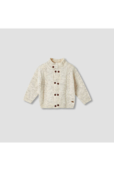 giggles كارديجان بياقة عالية وأكمام طويلة