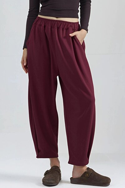 Hiccup Modal Textured Shalwar Trousers Berşan Collection