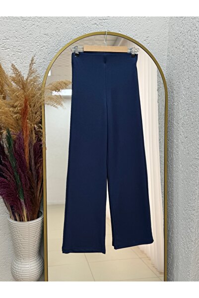 MİHRA STORE Φόρμα Gavita Boru Paça ίσια-Zİ3104 Ναυτικό μπλε