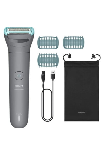 Philips BG3485/15, Autonomie 80 min, Gri