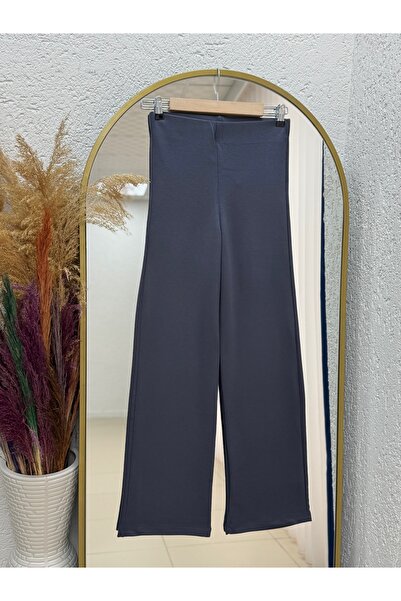 MİHRA STORE Φόρμα Gavita Boru Paça Düz-Zİ3104 Ανθρακί