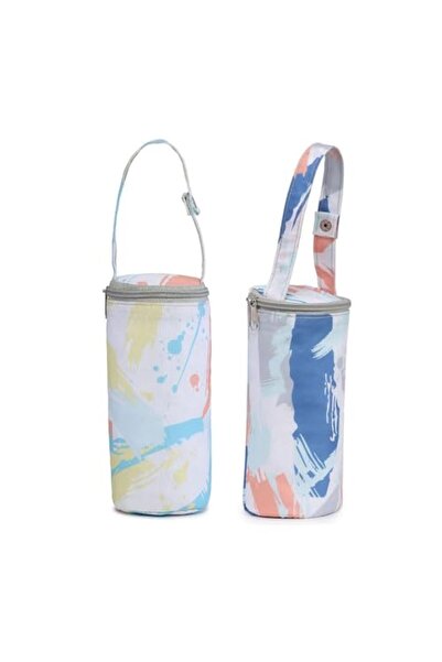 JZS Insulated Baby Bottle Bag with Handle (Thermal, Polyester)