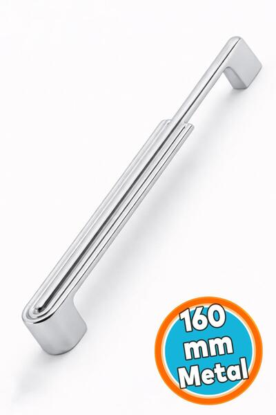 NZB Mobilya Çekmece Dolap Kapak Kulpu Dayanıklı Kulbu Kulpları Siyah 160 mm G...