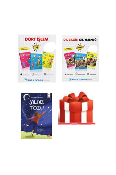 Mutlu Yayıncılık 2.3.4.Sınıf Dört işlem + Dil bilgisi Dil Yeteneği + MUSTAFA ...