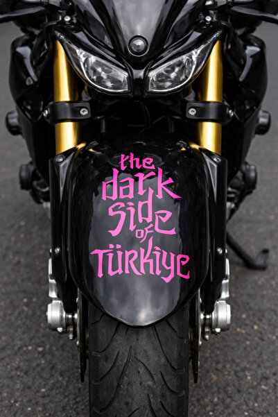 AlpiLeo The Dark Side of Türkiye Motor Ön Çamurluk Sticker | Kuba, Yamaha, Ho...