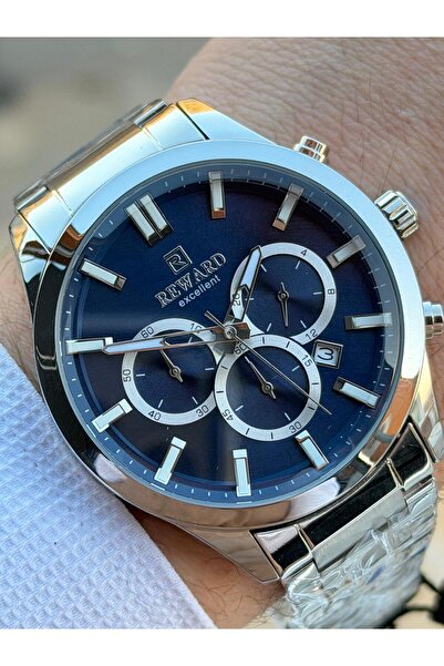 Reward Inner Dial Functions Active Steel Band 5 Atm 2 Years Warranty Men's Wristwatch Ft.Gl.M08.2