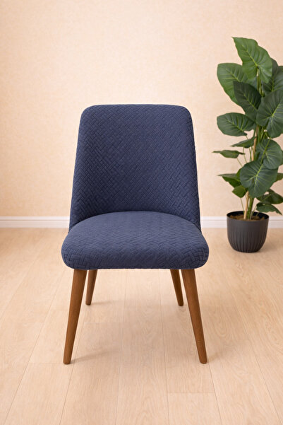 upmall A Kalite Mutfak Sandalye Kılıfı Büyük Oval Tuğla Desen Streç Lastikli ...