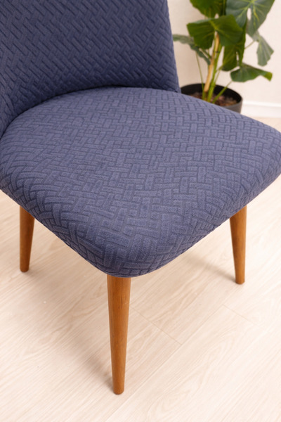 StarMall غطاء كرسي المطبخ عالي الجودة، غطاء كرسي كبير بيضاوي الشكل بنمط الطوب...