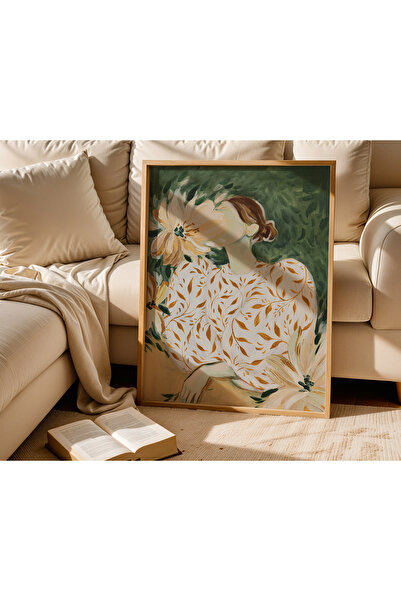 TekTablo Çerçeveli Ahşap Tablo Tek Parça