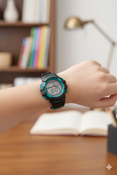 SPECTRUM PREMİUM Silicone Cord Waterproof Digital Children's Wristwatch
