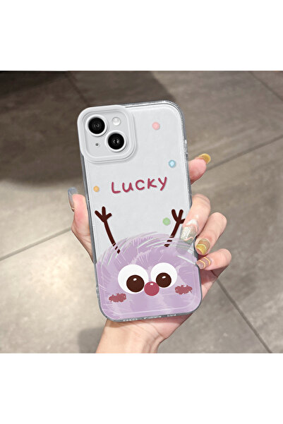 ucuc غطاء متوافق مع آيفون 14 بلس مع حماية للكاميرا، غطاء سيليكون شفاف فائق ال...