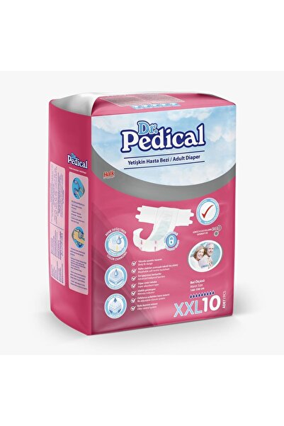 Dr.Pedical Dr. Pedical Adult Diapers XXL Size, 10 Count