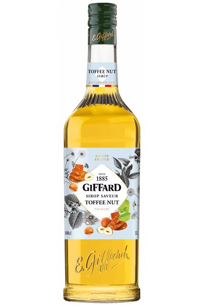 Giffard Toffee Nut Şurup 1 L Premium Karamelli & Fındık Aromalı Kokteyl İçece...