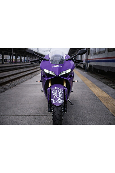 AlpiLeo The Dark Side of Türkiye Motor Ön Çamurluk Sticker | Kuba, Yamaha, Ho...