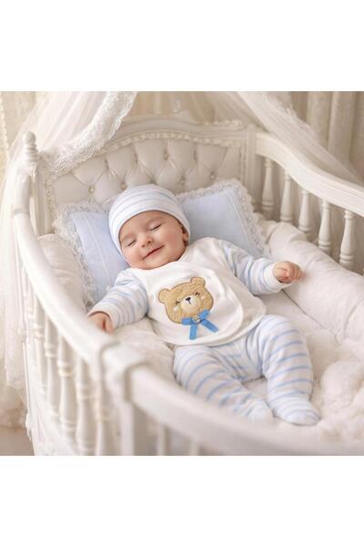 BYS BABY FASHION طقم خروج من المستشفى للأطفال حديثي الولادة 10 قطع 100% قطن م...