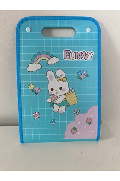 İnci Kawaii Çıtçıtlı Akordiyon Dosya Sevimli Karakterli Okul Dosyası Bunny Se...