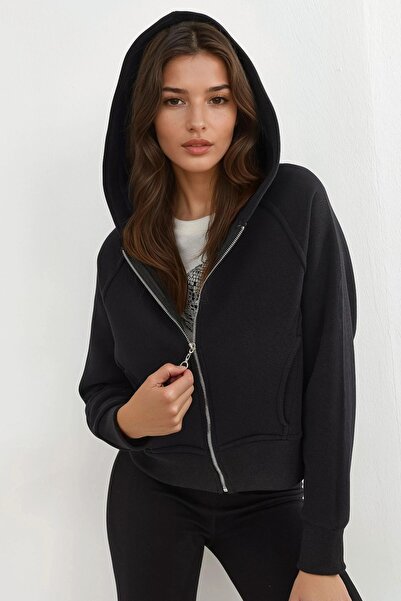 Hiccup Relaxed Fit Hooded Zipper Hoodie