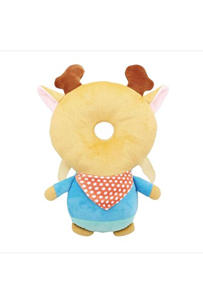 Arabest وسادة حماية رأس الطفل من السقوط - مصنوعة من قطن البولي بروبيلين الناعم وقطيفة قابلة للغسل - تمنع إصابات الظهر والرأس