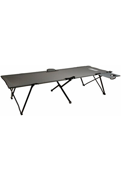 Coleman Șezlong de camping pliabil, oțel 2176135, pat de camping (gri închis, model 2023)