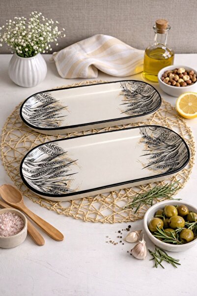 Keramika Kayak Plate 26 cm Colorful Spike 2 Pieces