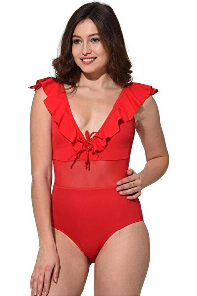 Markahit Argisa Tasseled Lace Tulle New Swimsuit