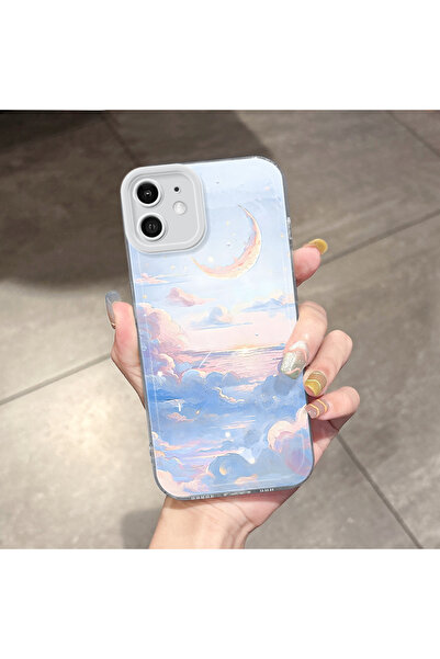 ucuc غطاء متوافق مع آيفون 12 مع حماية للكاميرا، غطاء شفاف فائق النحافة من الس...