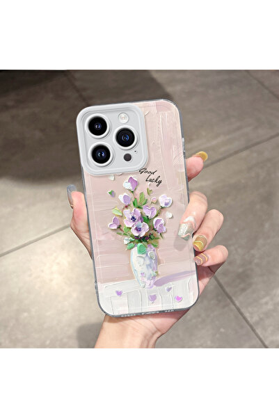 ucuc غطاء متوافق مع آيفون 15 برو مع حماية للكاميرا، غطاء سيليكون شفاف فائق ال...