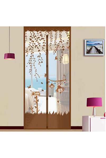 EHOME Mesh Magnetic Screen Door, Sliding Door Screen Magnet Closure Curtain for Front Back Patio Balcony