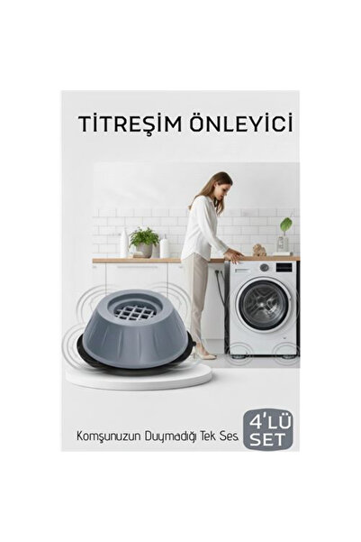 lowell home Premium 4-Piece Anti-Vibration Rubber Feet Set - Ultra Quiet and ...