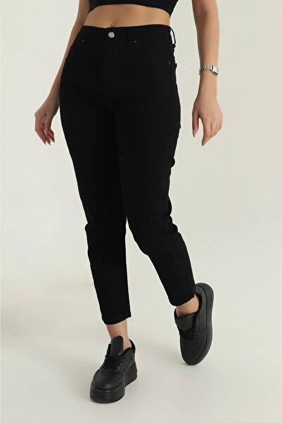 sion jeans جينز موم داكن اللون بلون أسود منتصف الليل