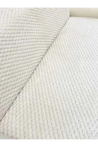 GÜRLEK TEKSTİL Husă de scaun de lux din pluș anti-alunecare, lavabilă, cu textura moale, 170 x 215, husă pentru canapea