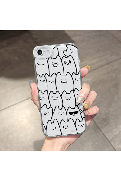 ucuc حافظة متوافقة مع آيفون 7/8/SE 2020 2022 مع حماية للكاميرا، غطاء سيليكون ...