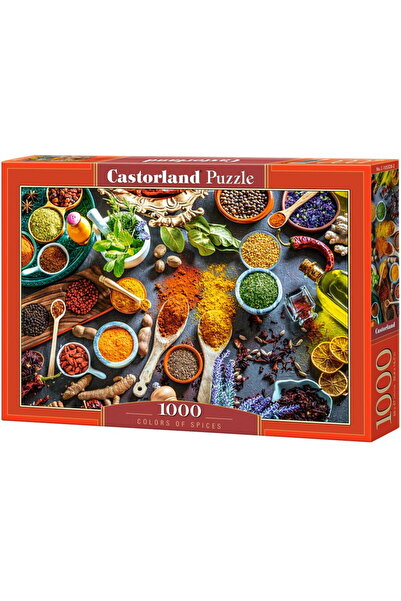 Castor 1000 piece puzzle with colorful spices