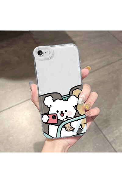 ucuc غطاء متوافق مع آيفون 7/8/إس إي 2020 2022 مع حماية للكاميرا، غطاء سيليكون...