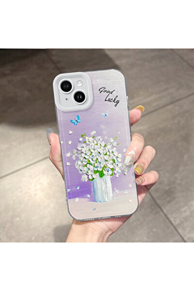 ucuc غطاء متوافق مع آيفون 14 بلس مع حماية للكاميرا، غطاء سيليكون شفاف فائق ال...