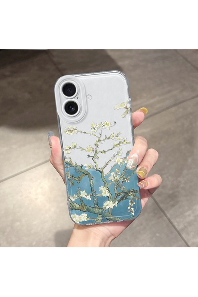 ucuc iPhone 16 Compatible Case Camera Protection Transparent Ultra Thin Silic...