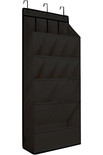 Arabest صندوق تخزين أحذية يُعلق على الباب، صندوق تخزين للباب مزود بـ 15 جيبًا...