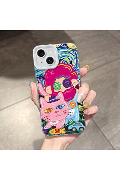 ucuc حافظة متوافقة مع هاتف iPhone 15، حماية للكاميرا، غطاء من السيليكون الشفا...