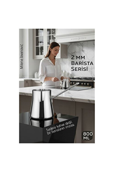 toyigoo Premium 304 Stainless Steel Coffee Pot - 800ml Professional Barista S...