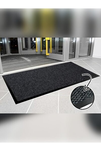 ANUTYA HOME Dekoratif Nem ve Toz Alıcı Kapı Önü Paspası Kaymaz Tabanlı İç ve ...