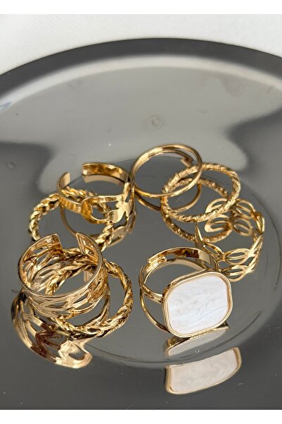 KİLİGİSTANBUL مجموعة خواتم متعددة من سيديفلي