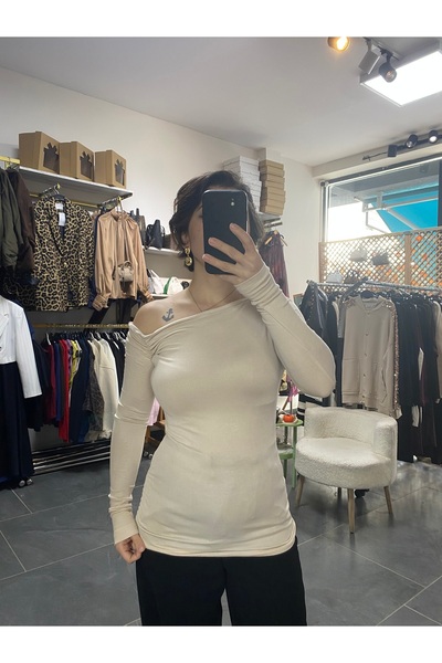 karpuzbutiks Watermelon Buzy Fabric Body with Shoulder Detail