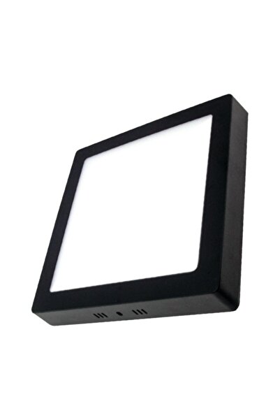 ACK LED PANEL ARMATÜR / SIVA ÜSTÜ/ KARE METAL SİYAH KASA/ 18W 4000K ILIK BEYAZ /