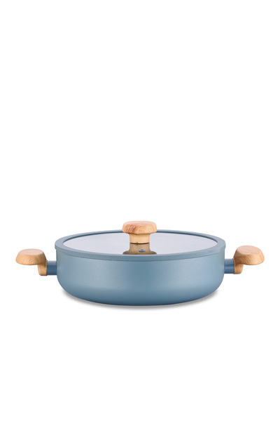 KORKMAZ Mia Sera Minta Kısa Tencere 26x7,5 cm A3838