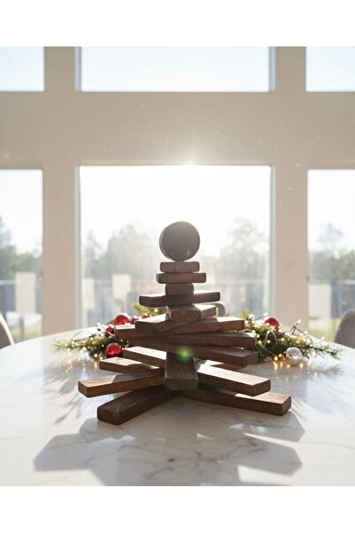Artistic Wood Ahşap Yılbaşı ağacı